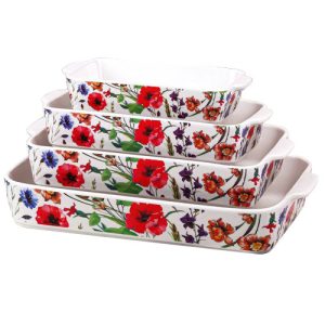 ست تابه چینی گلدار