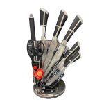 فروش ست کارد ساطور استیل ۹ پارچه