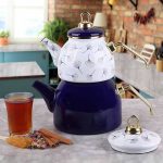 کتری قوری لعابی لوله ای ۱۰۱۸ - Image 4