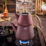 کتری و قوری گرانیتی لوله ای مدل 2025 - Image 2