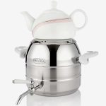 خرید کتری و قوری استیل شیر دار