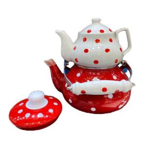 خرید کتری قوری لعابی