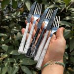 قیمت کارد چنگال میوه خوری کد ۱۰۱۷