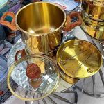 زودپز طلایی دوقلو استیل برند تفال - Image 2