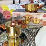 زودپز طلایی دوقلو استیل برند تفال - Image 3