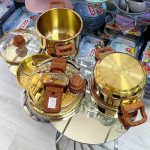 زودپز طلایی دوقلو استیل برند تفال - Image 4