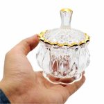 قندان بلور لب طلا مدل جنوا - Image 2