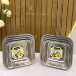 لگن و آبكش مربع ۴ پارچه - Image 3