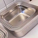 لگن و آبكش مربع ۴ پارچه - Image 2