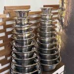 لگن و آبکش استیل ۱۱ پارچه مدل ۱۰۱۶ - Image 2