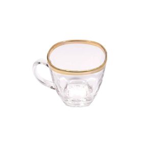 فنجان کارینا لب طلا