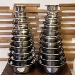 لگن و آبکش استیل ۱۱ پارچه مدل ۱۰۱۶ - Image 3