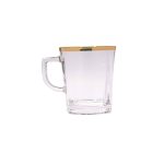 لیوان کار لب طلا