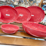 سرویس غذاخوری استون ویر 30 پارچه قرمز براق - Image 2