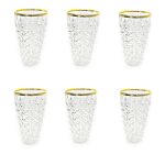 پارچ و لیوان لب طلا 1017 - Image 2