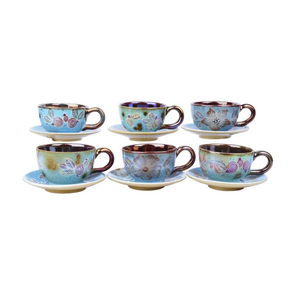 فنجان نعلبکی سرامیکی 1018