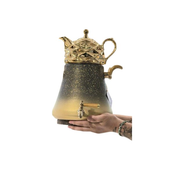 کتری قوری شیردار گرانیتی