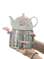 کتری قوری استیل شیردار1016 - Image 3