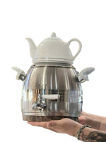 کتری قوری استیل شیردار1017 - Image 2