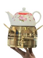 کتری قوری استیل لوله ای 1017