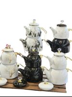 کتری قوری لعابی لوله ای 1019 - Image 6