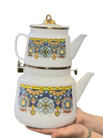 کتری قوری لعابی لوله ای 1017 - Image 5