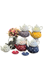 کتری قوری لعابی لوله ای 1021 - Image 2