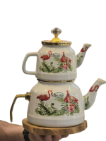 کتری قوری لعابی لوله ای 1022 - Image 2