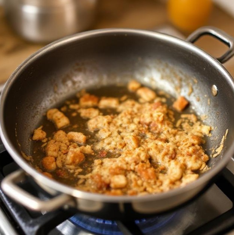 روش های جلوگیری از چسبیدن غذا به ته ظرف