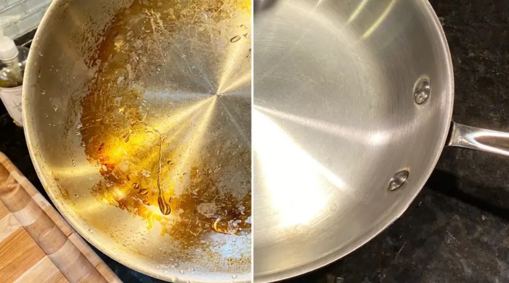 دلایل سیاه شدن قابلمه استیل