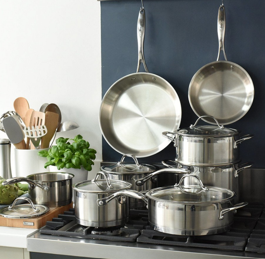 چطور ظروف آشپزی استیل را نچسب کنیم؟