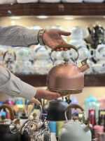 کتری استیل سوتی دسته چوبی 302 - Image 3