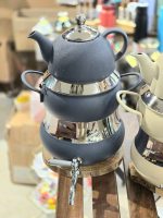 کتری قوری استیل بدنه رنگی 301 - Image 2