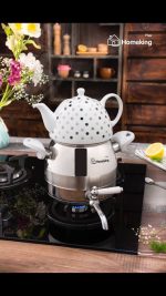 کتری قوری استیل شیردار 300 - Image 2