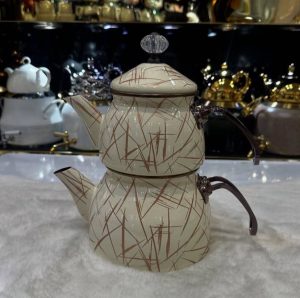 کتری قوری لعابی لوله‌ای 310