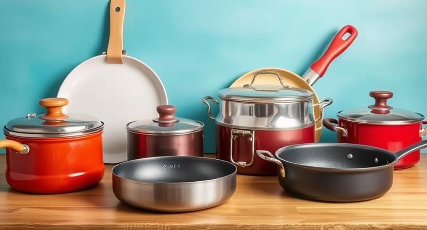 بهترین راهنمای خرید تابه و قابلمه ( انواع، جنس و مقایسه)