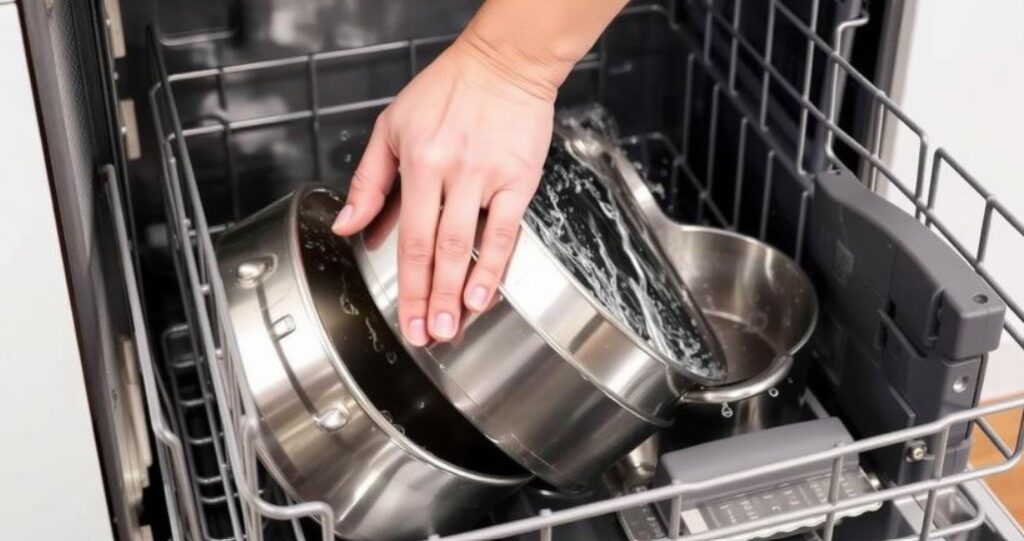 راهنمای شستشوی قابلمه در ماشین ظرفشویی