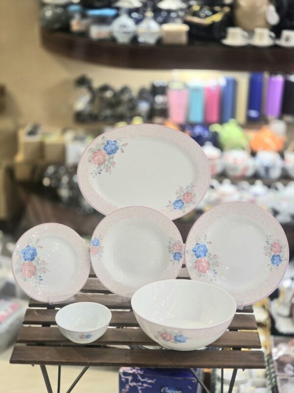 سرویس آرکوپال ۲۶ پارچه دلناز آبی صورتی