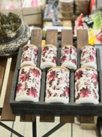 پاسماوری گل دار ۷ پارچه در بامبو کد 1375 - Image 2