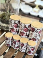 پاسماوری گل دار ۷ پارچه در بامبو کد 1375 - Image 4