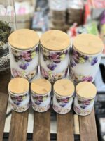 پاسماوری گل دار ۷ پارچه در بامبو کد 1375 - Image 5