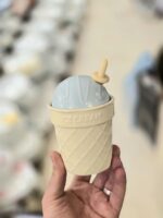 ماگ ICE KREAM در دار و قاشق دار کد ۰۰۷