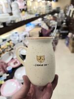 ماگ در دار و قاشق دار MILK شیر کد ۰۰۱۴ - Image 4