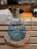 پارچ پیرکس الماسی درب استیل کد ۸۰۵ - Image 4