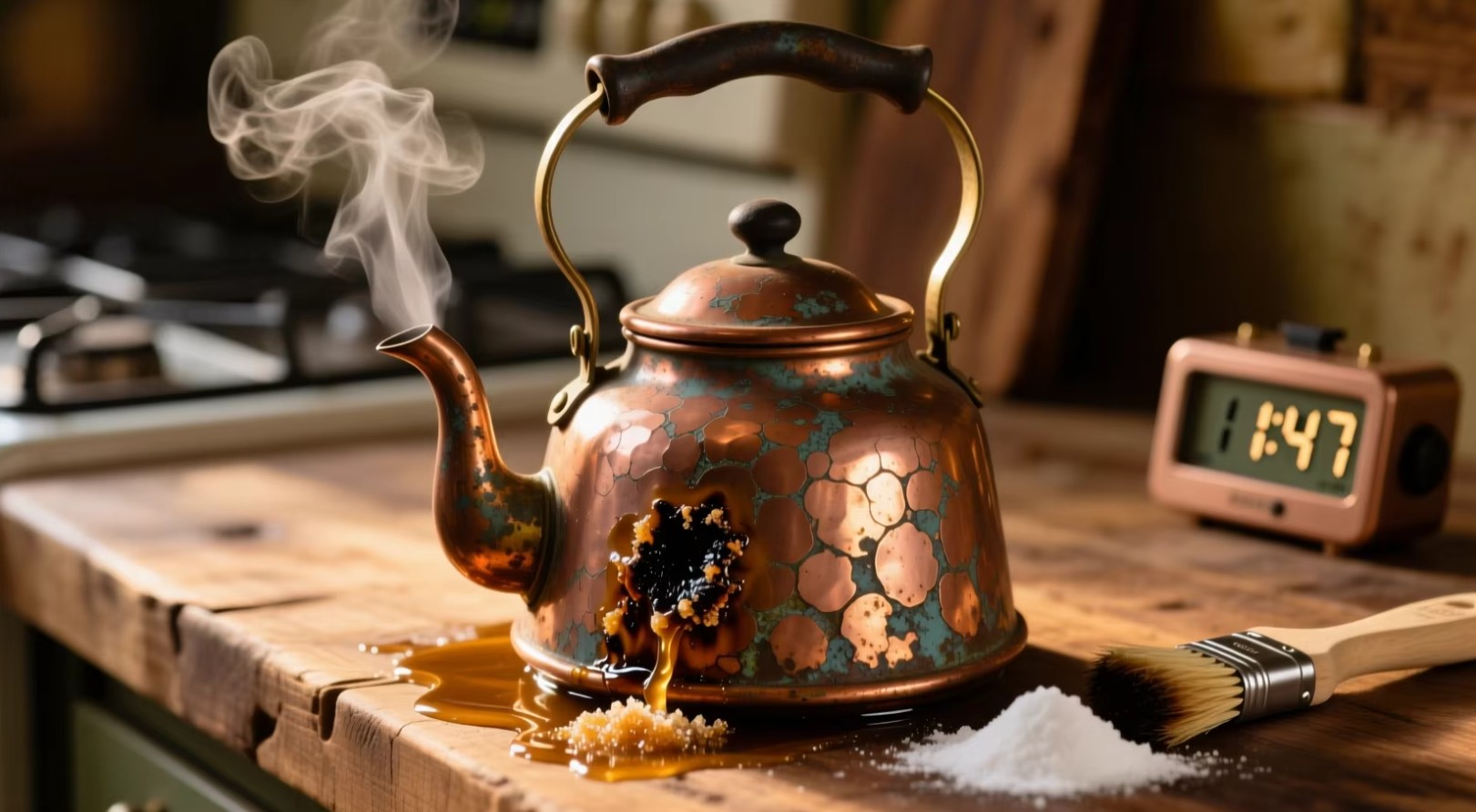 تکنیک های تمیز کردن کتری سوخته را یاد بگیرید