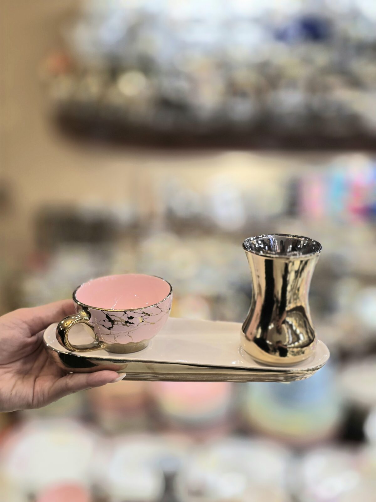 ست قهوه خوری و فنجان کمر باریک - Image 4