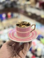 فنجان نعلبکی چای و قهوه خوری ترکیه - Image 2