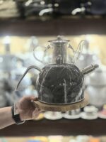 کتری قوری استیل سوتی طرح ماربل - Image 10