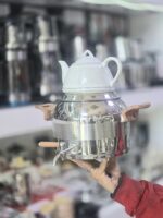 کتری قوری استیل شیردار AFJ - Image 4