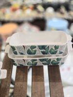 تابه سرامیکی طرح برگ DOULTON - Image 2
